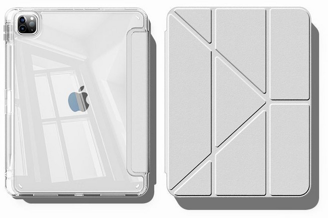 不發黃! 亞克力硬殼防摔 保護殼, 星空灰, 1個