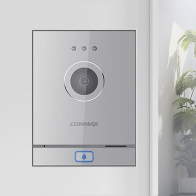 코맥스 DRC-4M 비디오폰 현관 카메라 매립형 초인종 현관카메라 디지털 인터폰 원룸 빌라 단독주택 아파트, 1개
