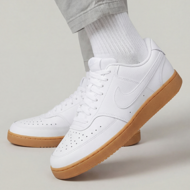 나이키 CVRW 코트 비전 로우 남성 스니커즈 데일리 직장인 운동화 단화 비즈니스 캐주얼 신발 화이트