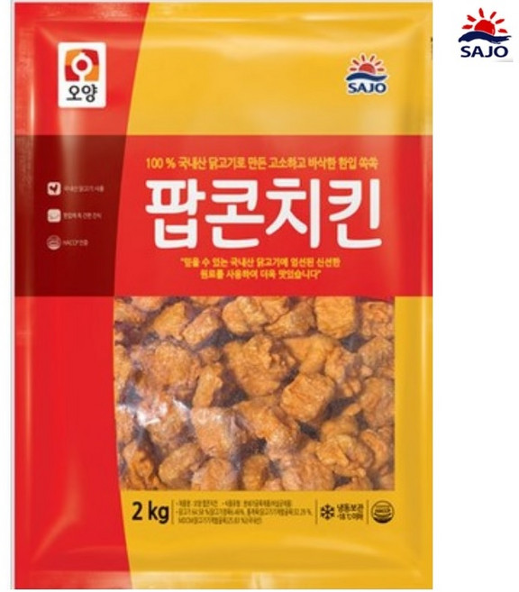 사조 치킨탕수육 1kg, 1개, 2kg