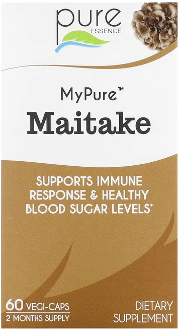 퓨어에센스 마이퓨어 Maitake 60 베지캡슐, 4개, 60정 - 쿠팡