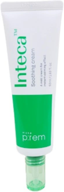 [정품출고] 수분진정 진정크림 시카크림 수부지 보습 수딩크림 저자극 트러블케어 skin 남녀공용 진정 주름케어 수딩크림 <메이크프렘크림> inteca, 80ml, 2개 - 쿠팡