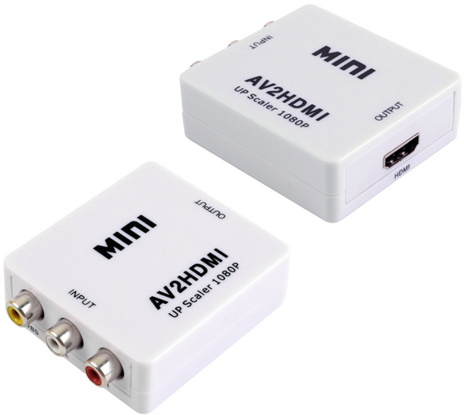 [FW413] Coms 아날로그 AV to 디지털 HDMI 컨버터, FW413, 1개