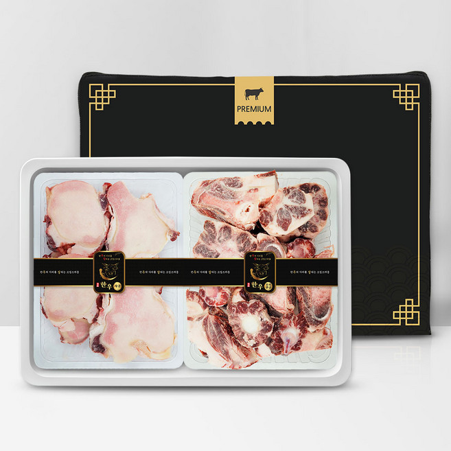 우살 한우 보신세트 3호 4.4kg (사골/꼬리반골), 1개