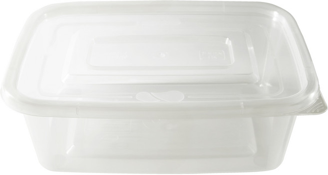 부원KH 사출 직사각 투명 밀폐용기 0.85L, 25개입, 1세트