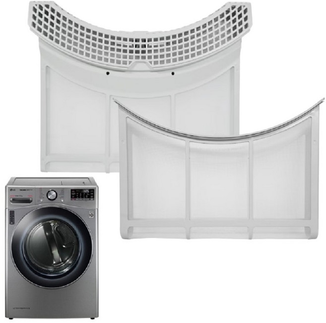 (정품) LG 건조기 16Kg 보풀 먼지 필터 내부+외부 세트 RH16VTR RH16VTS RH16VX