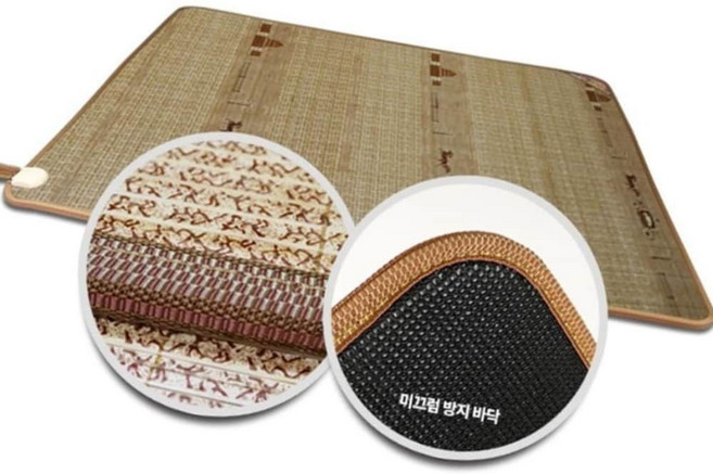대자리 전기 카페트 원룸형 150x183 패드 장판 단일, 사이즈