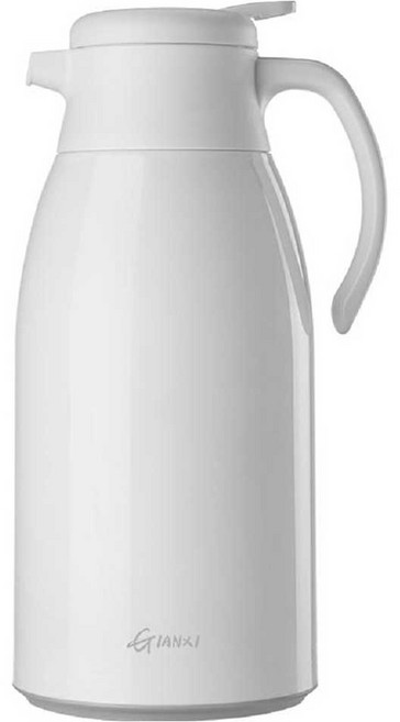 GIANXI 오미 보온 주전자, 1개, 화이트, 1600ml