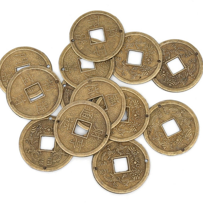 오꿈 오꿈 엽전 옛날동전 상평통보, 03 엽전 타공30mm (20개입)