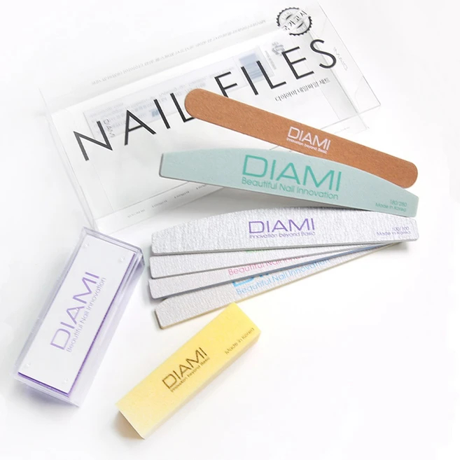 다이아미 네일파일 세트, 혼합색상, 1세트 - 쿠팡