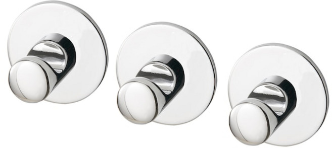 이케아 스콕할 접착식후크 3P 크롬도금, 상세설명 참조, 1개