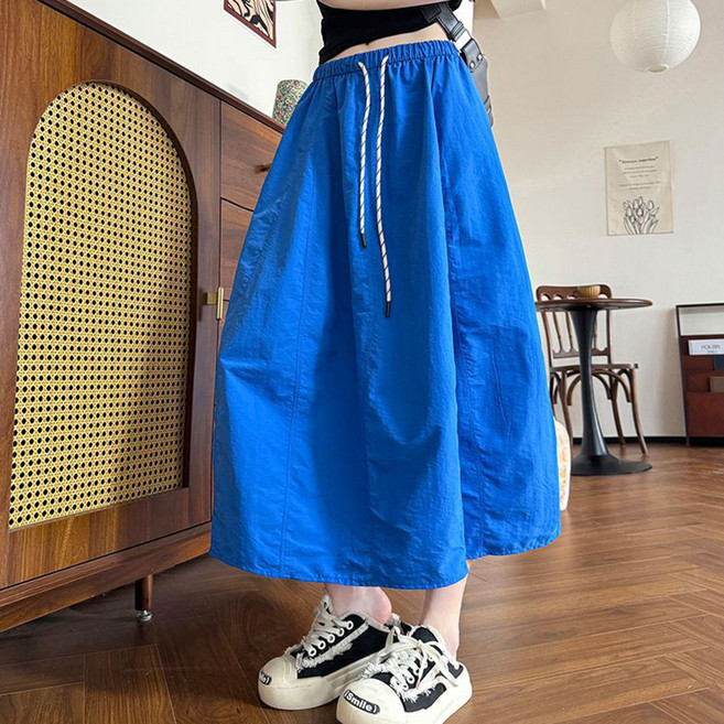 언에스온 캐쥬얼 벌룬 롱 스커트