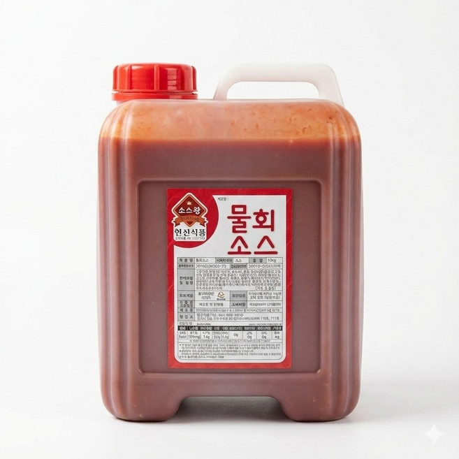 소스왕 현진식품 물회소스 10kg 물회 양념 물회육수원액, 1개