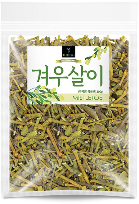 퓨어영 국산 겨우살이 300g 곡기생 건겨우살이 말린겨우살이, 1개