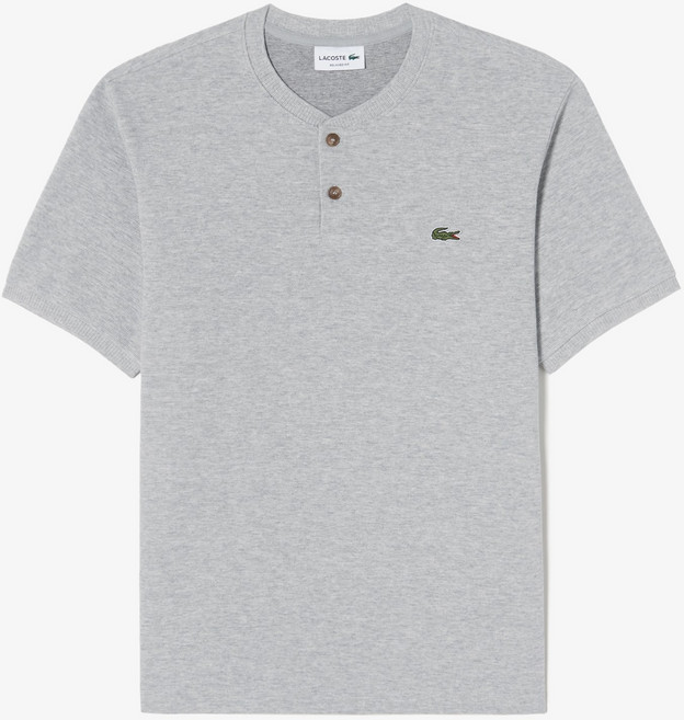 [라코스테 공식] 남성 헨리넥 와플 반팔 티셔츠 TH104E-56G CCA