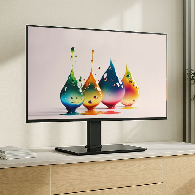 달자브라켓 TV스탠드 55~86인치 티비거치대 브라켓 다리 LG 삼성 호환 대형 75인치 65인치 TV 받침대, 단품, 1개