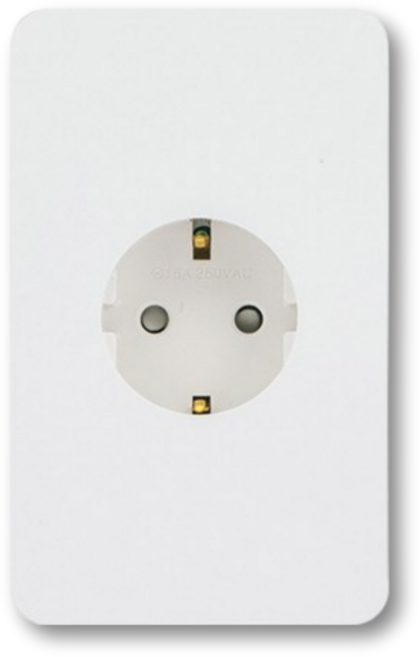 아크라이트 디아트 배선기구 27.[매입콘센트]1구 화이트, 1개