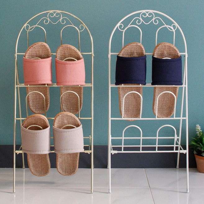 하트 슬리퍼꽂이 실내화 정리대 거치대, 1개