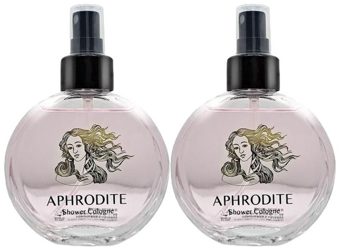 아프로디테 바디 펴퓸 샤워코롱 후로랄향 2개, 200ml