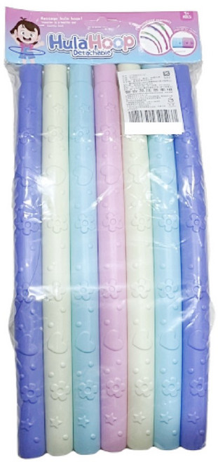 Hula Hoop 組合式呼拉圈 兒童玩具, 1個, 馬卡龍呼啦圈