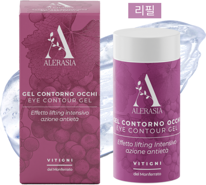알레라시아 아이 컨투어 크림 리필 (히알루론산 유기농 포도 추출물 함유) - Alerasia, 1개, 33g