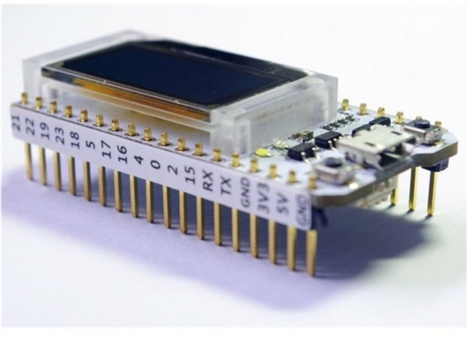 ESP32 WiFi Kit 32 개발 보드 - OLED 디스플레이 내장 - 듀얼코어 240MHz - WiFi Bluetooth 통합 - IoT 프로젝트용, 1개