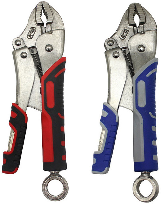 바이스 플라이어 250mm, 레드, 1개