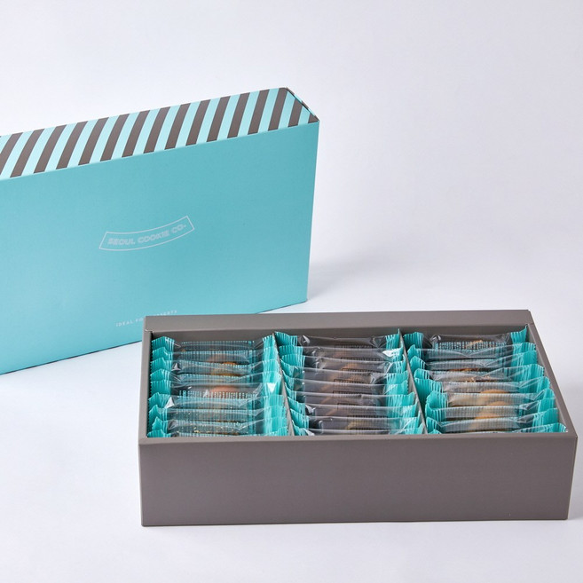 서울쿠키 쿠키 선물세트 개별포장 답례품, 1박스