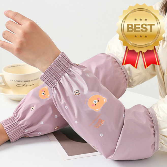 통풍 좋은 방수팔토시 3color, 핑크