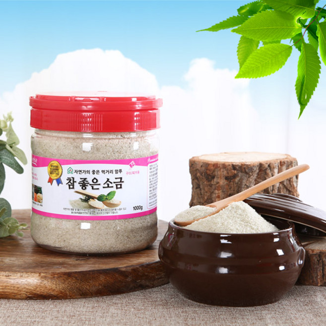 봉선화 추출물 함유 구운 봉선화소금 1000g, 1kg, 1개