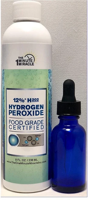 12% Hydrogen Peroxide Food Grade - Diluted from 35% H2o2 with Distilled Water to 12% - Recommended, 1개, 1g - 쿠팡