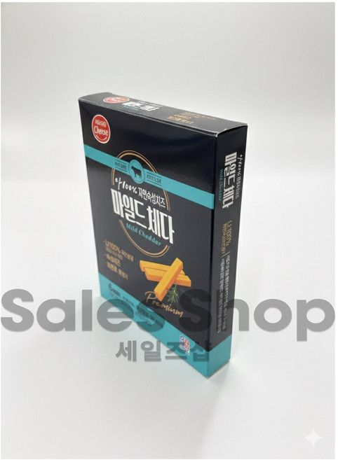 서울우유 나100% 자연숙성 마일드 체다 치즈, 4개, 100g