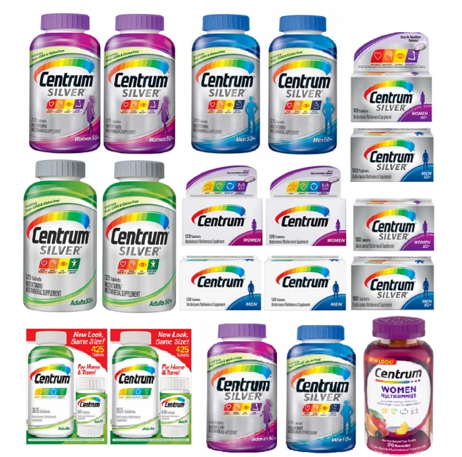 1+1 센트룸 [MADE IN USA] 어덜트 남녀 성인 425정 남성 275정 2병 여성 275정 2병 실버 325정 2병 남성 120정 2병 여성 120정 2병, 여성 실버 100정 2병, 100정, 2개 - 쿠팡