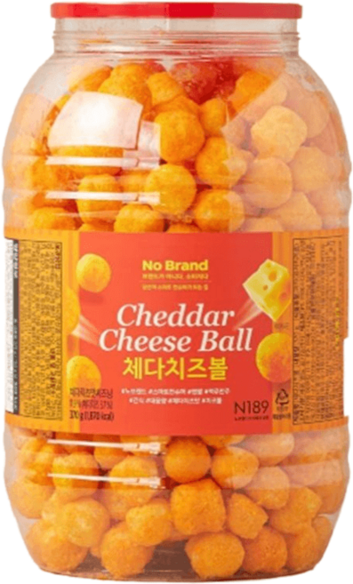 체다치즈볼 370g