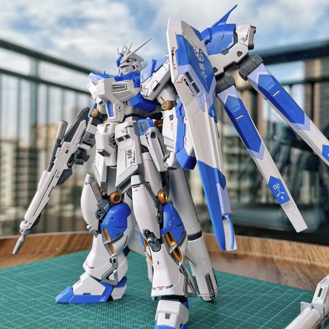5위 - HG 1/144 차이나 건담 RX-93 하이뉴 조립 프라모델, HG 하이뉴+지지대 모델 단품, 1개