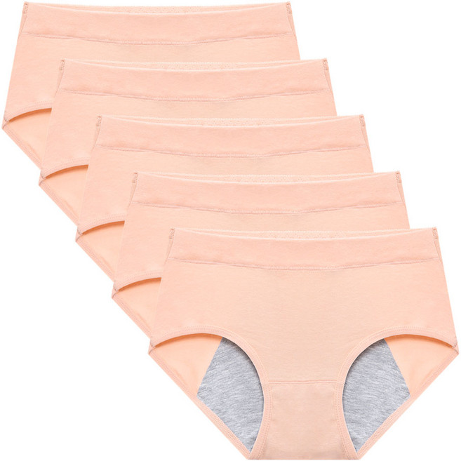 아이엠속옷 순면 위생 팬티 5P 저압박 여성 생리 요실금 샘방지