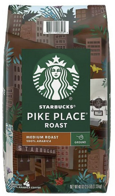 스타벅스 파이크 플레이스 미디엄 로스트 그라운드, 1개