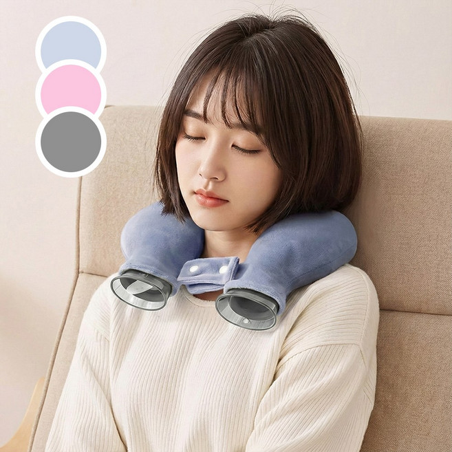 어깨 목 보온 물주버니 핫 온 냉 팩 온열 찜질 찜질팩, 01어깨찜질-블루