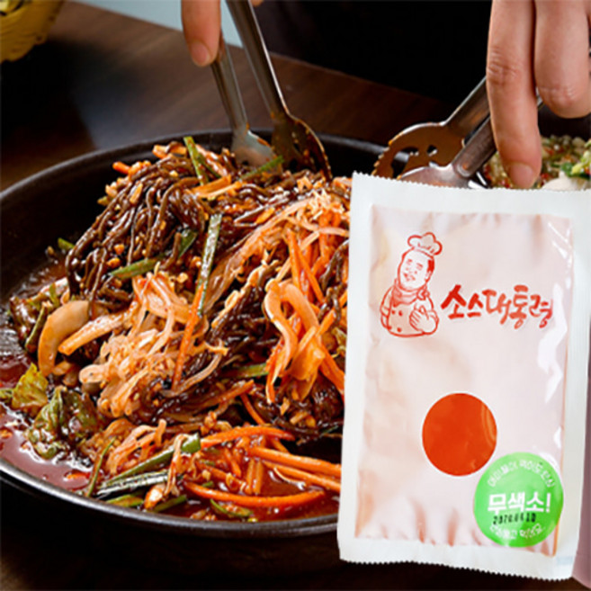 R소스대통령 막국수소스 소포장 140g *70개