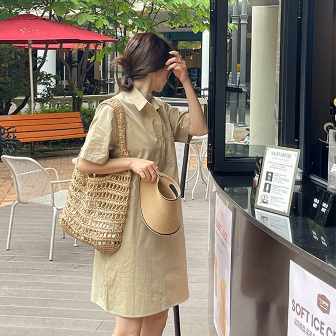 [난닝구]브스코 카라반팔원피스