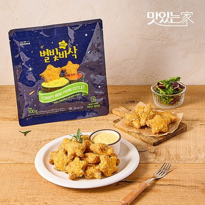 금왕 별빛바삭 미니돈까스 300gx3팩 소스60gx3봉 / 3세트, 3개세트(소스증정), 300g