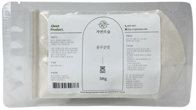 자연의숲 율무분말 율무가루 생율무 매끄니발크림 천연마스크팩 수제나라 50g, 1개