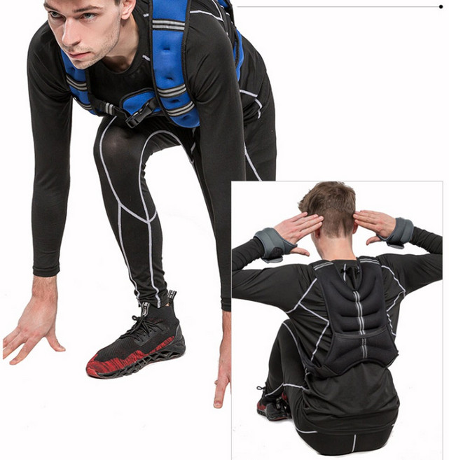 중량조끼 모레주머니, 5kg, 블랙