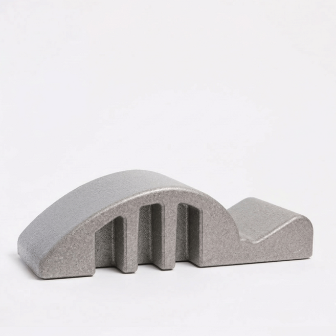 스파인웨이브 허리 고관절 스트레칭 홈필라테스 기구, 1개, 라이트그레이