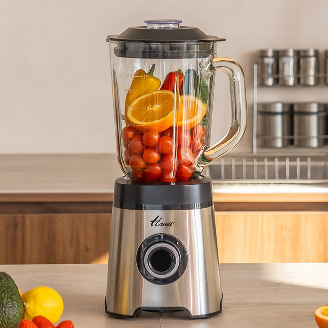 한일전기 미니 블렌더 유리 믹서기, SHM-1595
