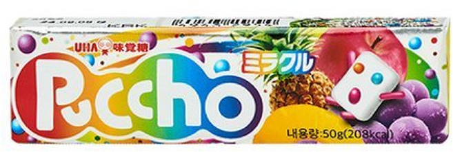 푸쵸 스틱캔디 쥬시미라클 디저트간식, 5개, 50g