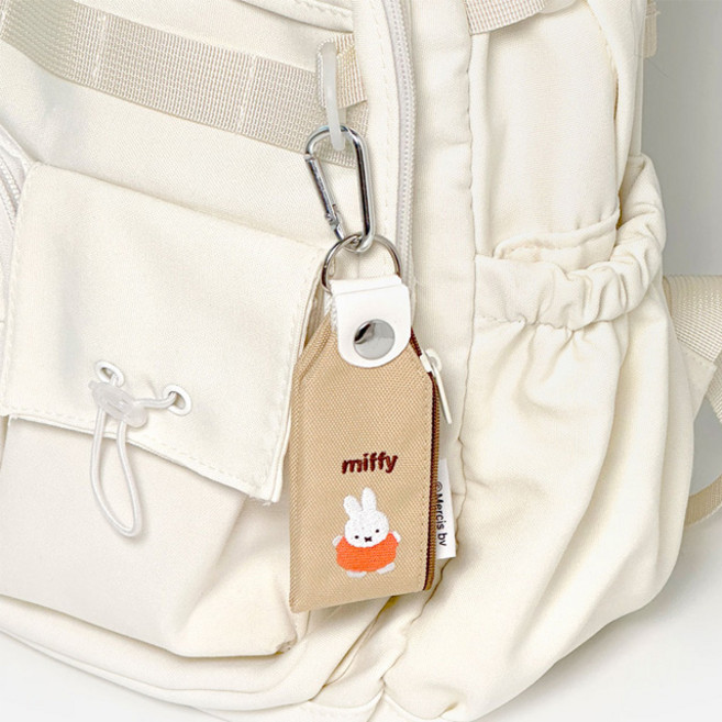 미피 Miffy 미니 파우치 키링 랜덤발송 캐릭터 인형 키홀더 가방고리 동전지갑 선물