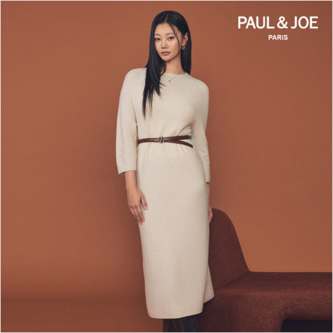 [폴앤조] () 울 블렌딩 홀가먼트 니트 원피스