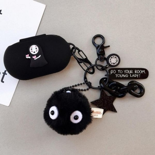 갤럭시버즈/플러스 캐릭터 젤리 케이스 키링 하트GB21, 모델명/품번