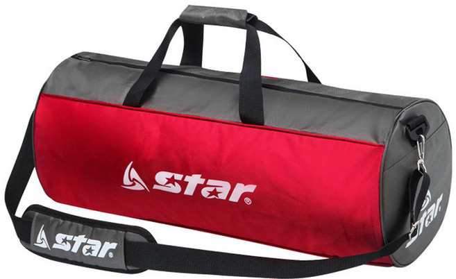 스타 농구 축구공 볼 3개입 옥스포드 가방 BT231-04, RED + GREY, 1개